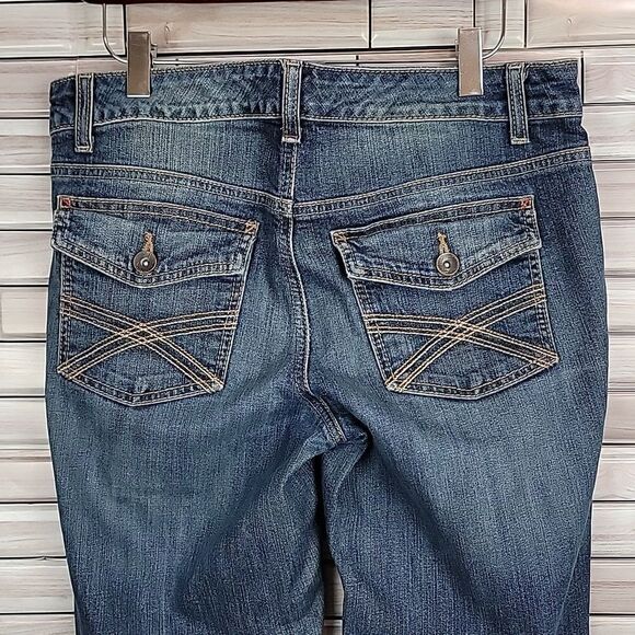 Tommy Hilfiger Freedom bootcut blue denim jeans Size 6S - Picture 6 of 13